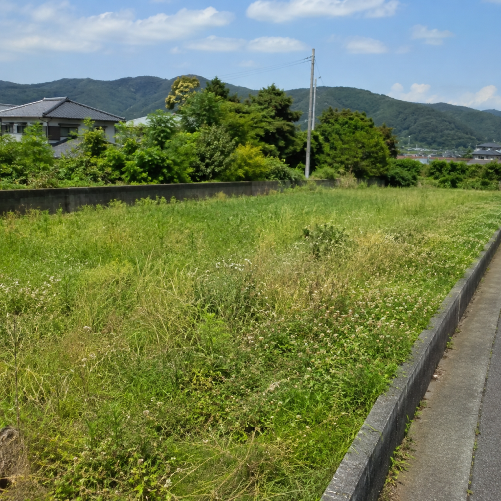 管理地の草刈りイメージ