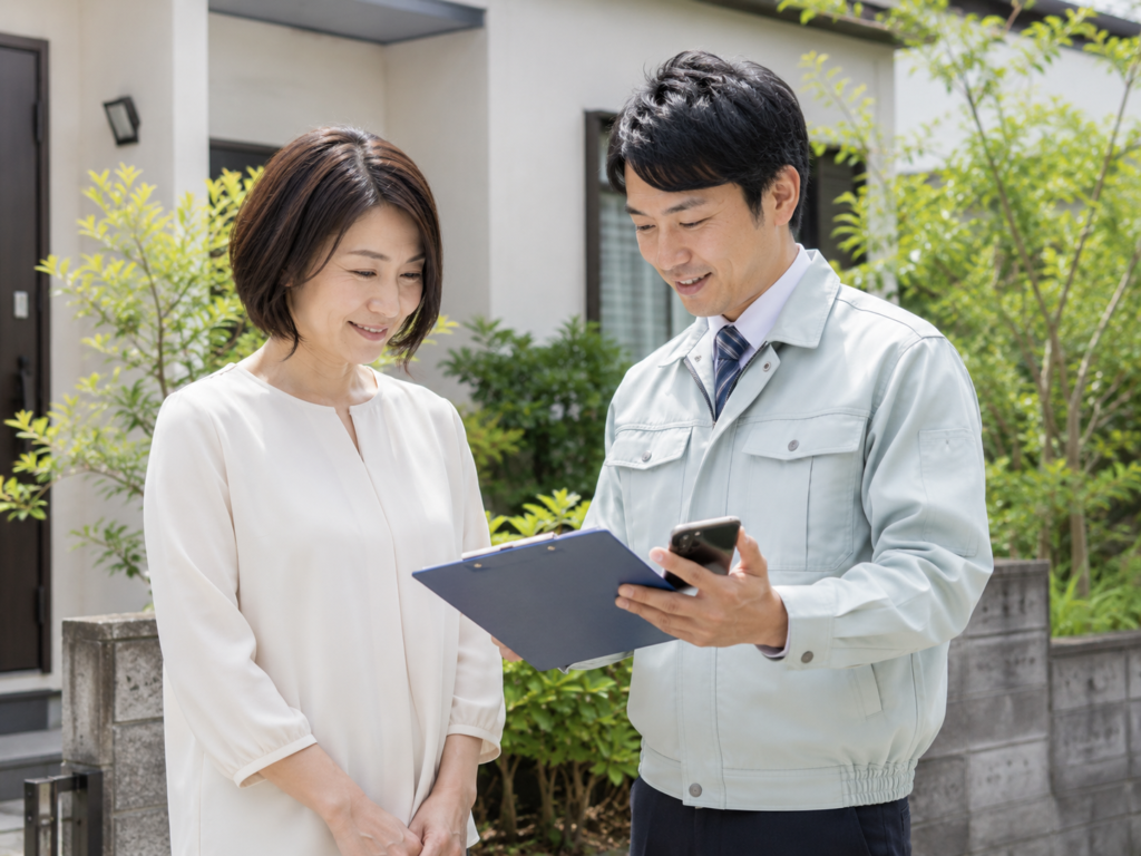 作業日の調整のイメージ